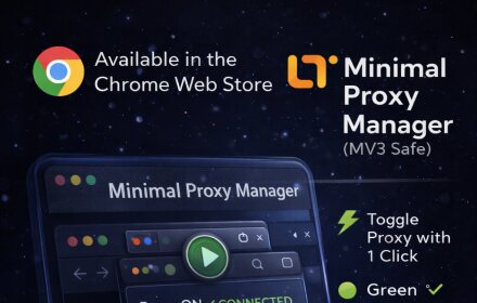 Minimal Proxy Manager screenshot 1 alt view