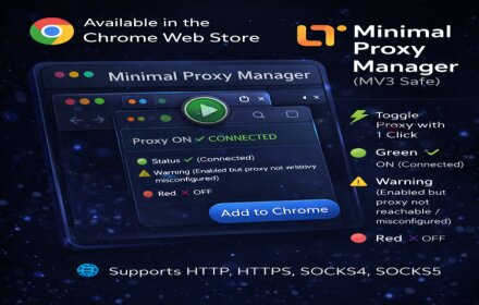 Minimal Proxy Manager screenshot 6