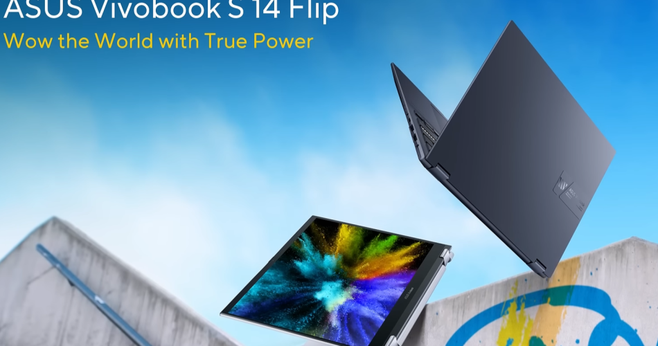 ASUS Vivobook 14 Flip Laptop Irit Baterai, Bisa Nge-Game Berat!
