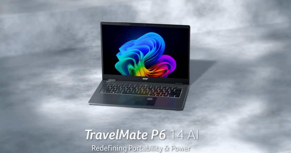 Acer TravelMate P6 14 AI Ringan, Kuat, dan Pintar