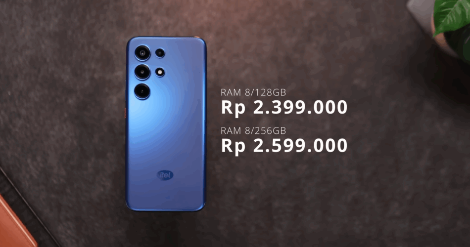 itel S26 Ultra Smartphone Stylish dengan Fitur Gahar