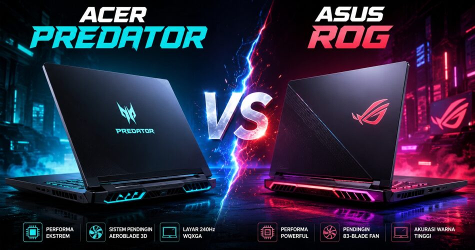 Acer Predator vs ASUS ROG: Mana yang Lebih Worth It?