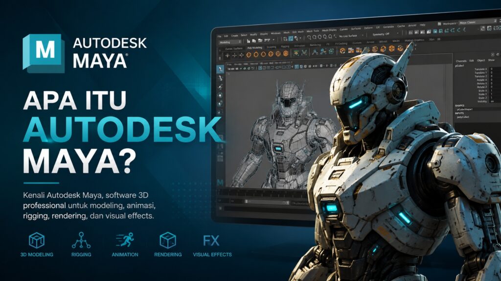 Autodesk Maya vs Blender: Sebelum Download, Baca Ini!