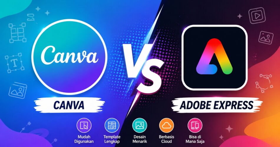 Canva vs Adobe Express: Perbandingan Lengkapnya!