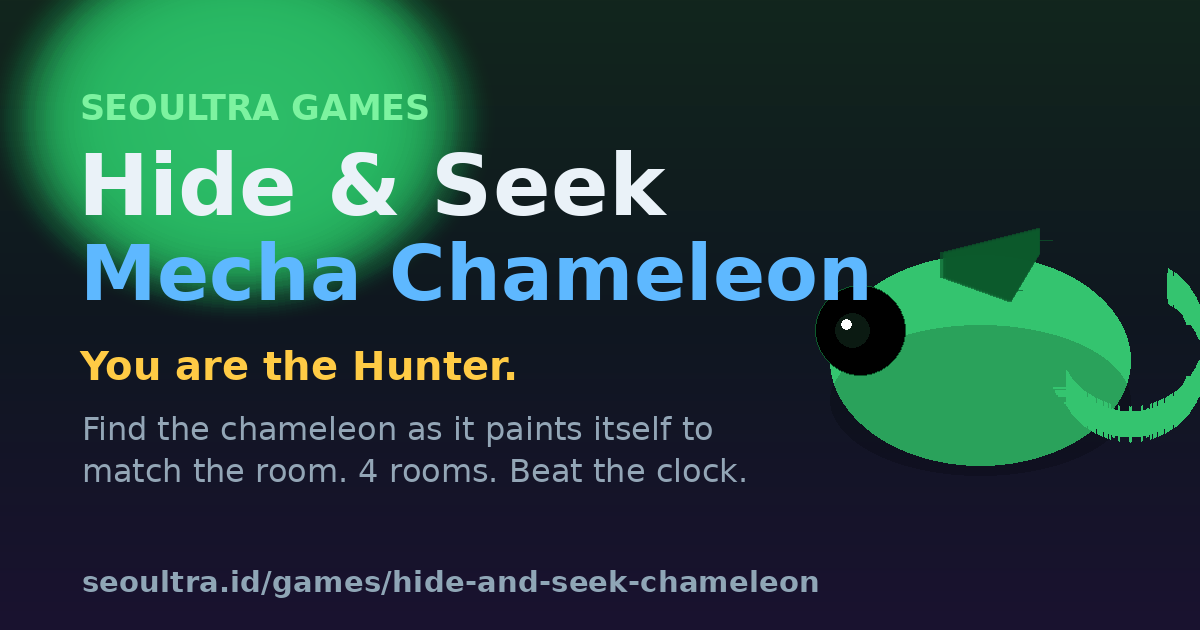 Hide & Seek: Mecha Chameleon